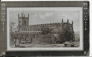 Lovely Vintage Postcard,  Deane Church,  Bolton,  Lancashire,  1912