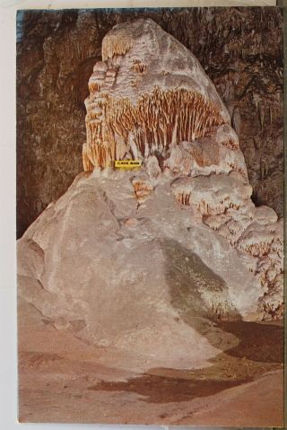 Mexico Nm Carlsbad Caverns National Park Cave Man Postcard Old Vintage Card