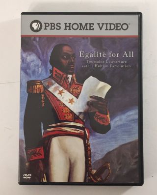Pbs Home Video: Egalite For All (dvd,  2009) Rare -