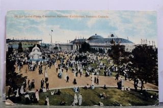 Canada Ontario Toronto Canadian National Exhibition Grand Plaza Postcard Old Pc