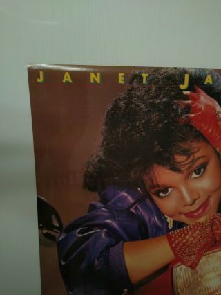 Janet Jackson 1984 Dream Street 24x24 Rare Poster 2