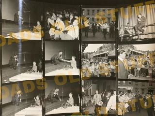 Vintage Photos 1962 Jerry Lewis Nutty Professor Two Contact Sheets Rare 2
