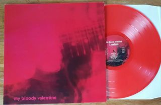 My Bloody Valentine - Loveless - Rare Red Coloured Vinyl Lp
