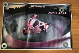 1978 Tony Alva Dogtown Z Boys Poster Skateboard Rare