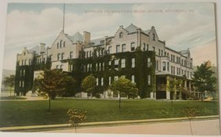 Vintage Postcard Western Pennsylvania Blind Asylum Pittsburgh Pa Hospital 1900 