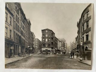 York City Photograph 1861 Maiden Lane Liberty Street Aa N511 Pa
