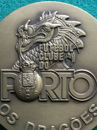 and rare bronze medal of European champion football team Porto,  1987 2