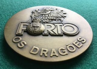 and rare bronze medal of European champion football team Porto,  1987 3