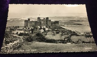 Vintage Salmon Postcard - Harlech Castle From The East - - 66d