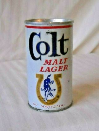 Rare Colt Malt Lager Pull Tab Beer Can