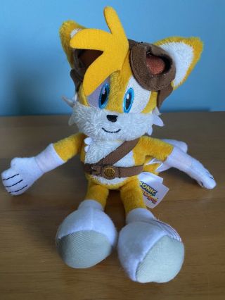 Rare Tails The Fox Sonic Boom Tomy Stuffed Plush - Tomy