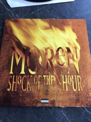 Rare Mc Ren Shock Of The Hour Vinyl Record Lp Og Us 1993 Eazy E Nwa