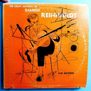 Django Reinhardt Great Artistry Rare Orig 