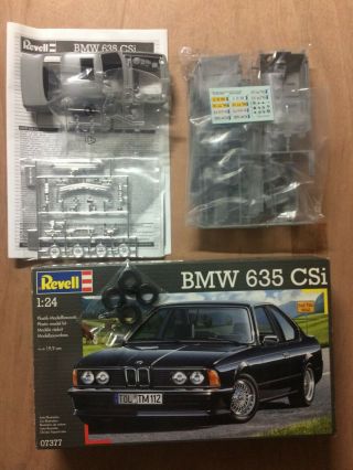 1/24 Revell 07377 : Bmw 635 Csi Coupe Sport Deux Portieres Rare Collector