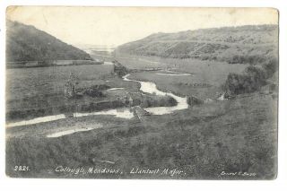 Colhugh Meadows Llantwit Major Vintage C 1910 Rp Postcard Unposted Publ Royal
