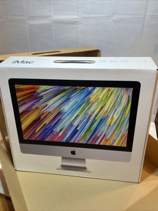 Apple Imac 21.  5 " Inches A1418 Empty Box Only With Styrofoam Rare Hard To Find