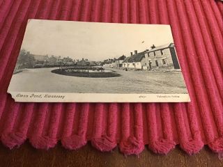 Vintage Post Card 1907 Swan Pond.  Swavesey.