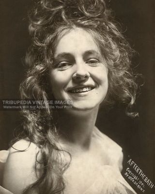 1901 Evelyn Nesbit Photo “after The Bath” By Otto Sarony - Actress Film Star