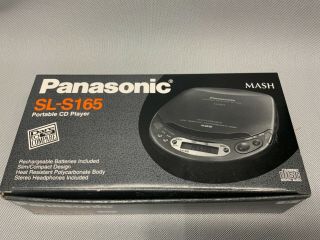 1995 - Panasonic Personal Portable Cd Player (sl - S165) Rare