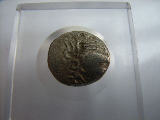 1 Ancient Celtic Coin,  Quinar,  Silver,  With Horse Very Rare Top