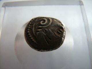 1 Ancient Celtic Coin,  Silver,  With Horse Very Rare Top