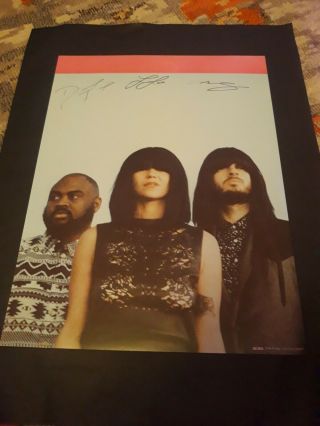 Khruangbin Full Band Signed Autographed 18x24 Poster Photo Rare