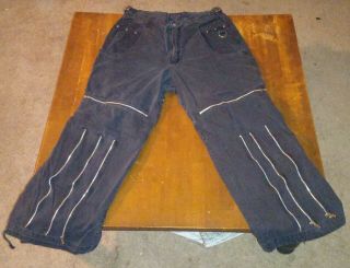 TRIPP MAN NYC Pants Daang Goodman Size Medium Goth Gothic Raver 90s Vintage Rare 2