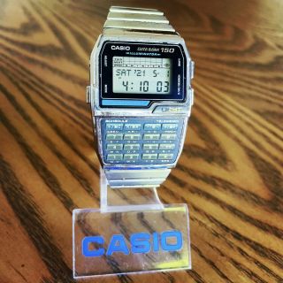 Rare Vintage 1996 Casio Dbc - 1500 Digital Data Bank Calculator Watch Module 1477