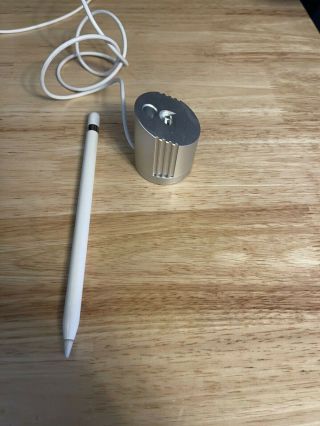 Apple Pencil 1st Generation rarely - W/Weighted Charging Stand 2