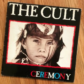 The Cult Ceremony Rare 1991 Spain Lp Vinyl Record W/ Insert