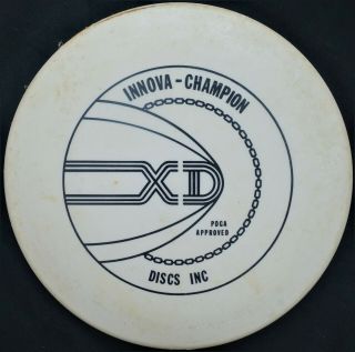 Rare Innova Dx Xd Ontario Mold Circle Stamp With Patent Numbers Golf Disc 167g