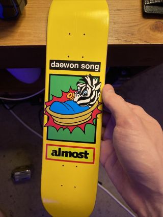 Rare Daewon Song X Dvs Mini 12” Skateboard Almost