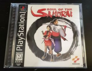 Soul Of The Samurai - Playstation - Cib - Rare - Fast Shipment