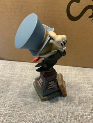 Jiminy Cricket Bust - Enesco Grand Jester Studios Disney Showcase Pinocchio RARE 2