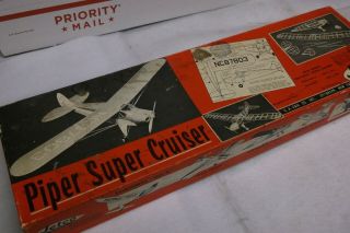 Rare Jetco - Piper Cruiser Scale Vintage Radio Control Model Airplane Kit