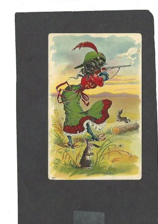 Vintage Tale Of The Hare Ppc - Country Life Series 90 - Julius Bien Co,  Ny