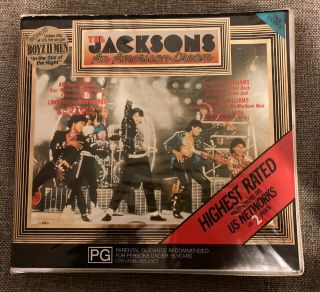 Michael Jackson - The Jacksons An American Dream Vhs Video Rare Double Set