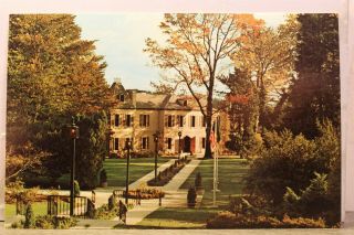 Washington Wa Woodinville Chateau Ste Michelle Autumn Color Postcard Old Vintage