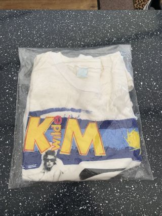 Rare Vintage Kim Wilde T Shirt In Plastic Large.