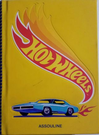 Hot Wheels 50th Anniversary Hardcover Book From Assouline Leather Cover - Rare