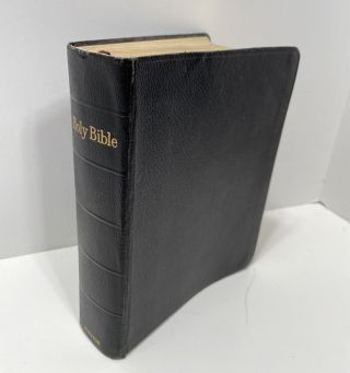 Rare Vintage Winston International Leather Kjv King James Holy Bible