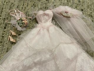 Rare Gene Marshall 16 " Doll " I Thee Wed " Outfit Ensemble