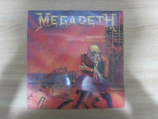 Megadeth - Peace Sells But Who " S Buying Korea Lp Rare