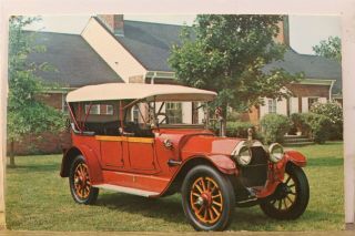 Car Automobile 1914 Oldsmobile Touring Car Model 54 Postcard Old Vintage Card Pc