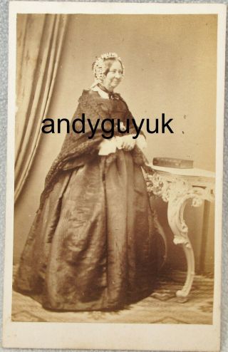 Cdv Lady Named Hildyard By Oglesby Preston Antique Photo Victorian