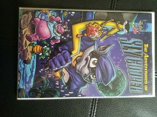 The Adventures Of Sly Cooper 1 - Comic Book - Rare Promotional Item Sony