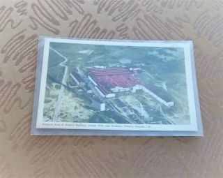 Vintage Postcard Ontario Refinery Copper Cliff Sudbury Ontario