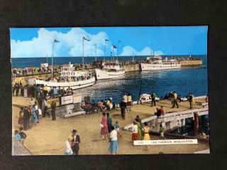 Vintage Real Photo Postcard: Tp1978: Harbour,  Bridlington Posted 1966