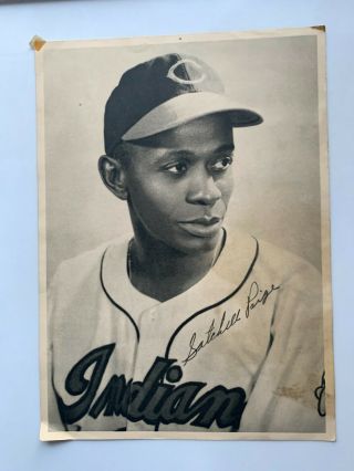 Rare 1948 Cleveland Indians Type I Picture Pack Satchel Paige Rookie Rc