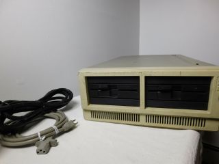 Rare Wang Pc - 001 Computer Floppy Disc Drive Classic Ibm Clone Vintage Mainframe